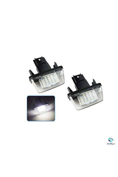 OEM Set Lampi Iluminare numar LED Peugeot Partner 407 Citroen C4