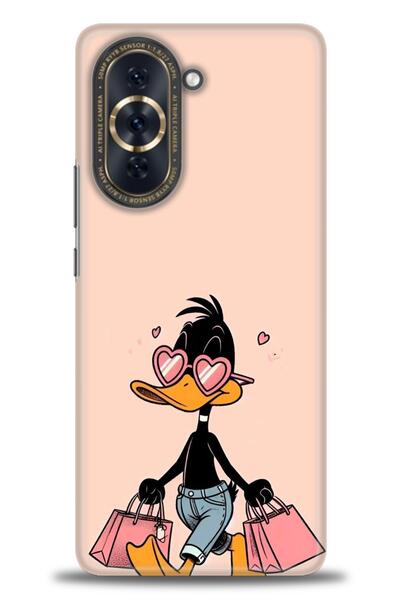 Rulet Aksesuar غطاء متوافق مع هاتف هواوي نوفا 10 HD مطبوع - غطاء سيليكون بتصم...