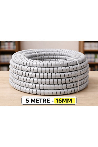 Mutlusan Kablo Koruma Spirali 5 metre 16 mm