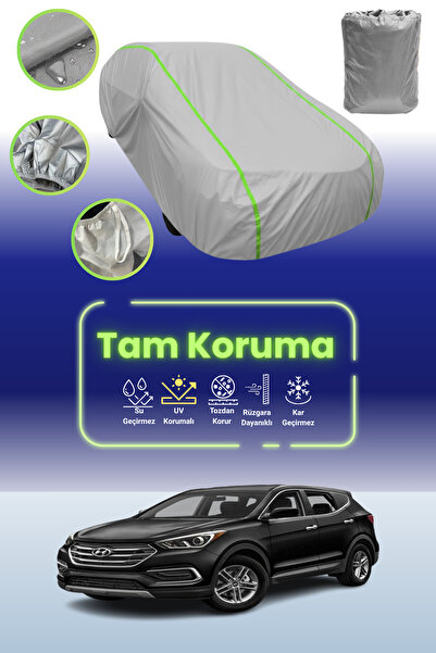 Dokaca Neo غطاء حماية للسيارة باللون الرمادي النيون قماش مجدّل متوافق مع سيار...