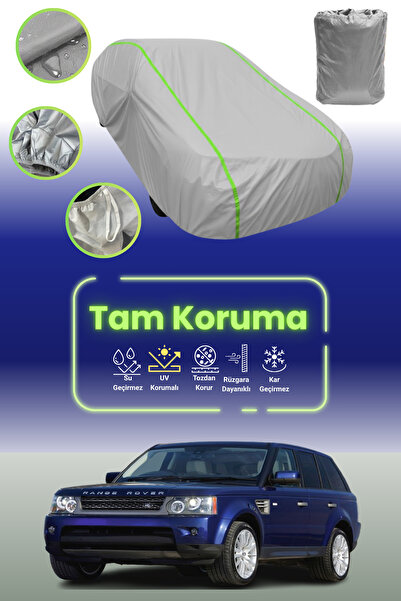 Dokaca Neo غطاء حماية للسيارة متوافق مع رينج روفر سبورت قماش مجدّل باللون الرمادي النيون