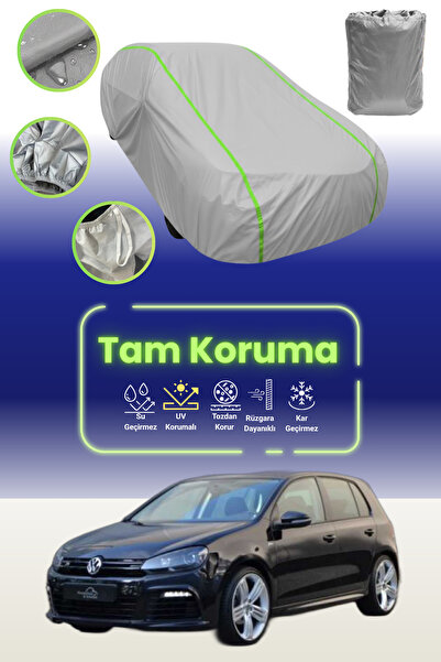 Dokaca Neo غطاء حماية من القماش للسيارة باللون الرمادي النيون قماش مجدّل فولك...