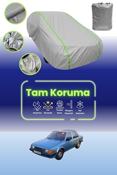 Dokaca Neo غطاء حماية للسيارة من القماش الرمادي النيون قماش مجدّل مازدا 323 2...