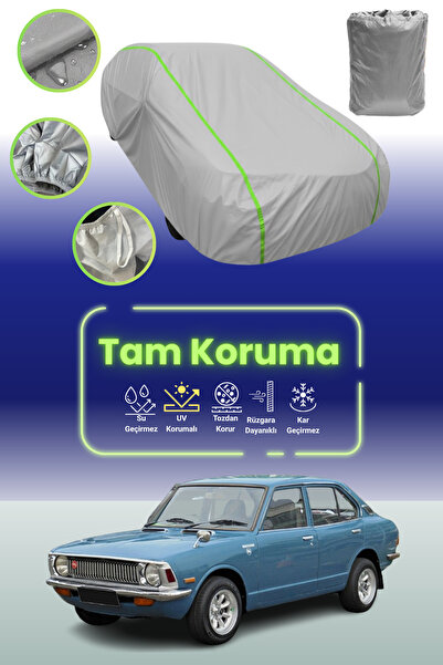 Dokaca Neo غطاء حماية للسيارة باللون الرمادي النيون قماش مجدّل تويوتا كورولا ...