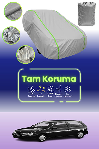 Dokaca Neo غطاء حماية للسيارة باللون الرمادي النيون قماش مجدّل نيسان ألميرا /...