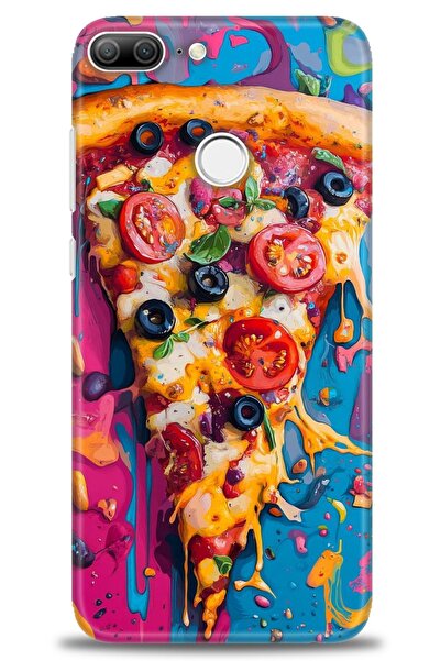 Rulet Aksesuar غطاء متوافق مع هاتف هواوي هونر 9 لايت HD مطبوع - غطاء سيليكون ...