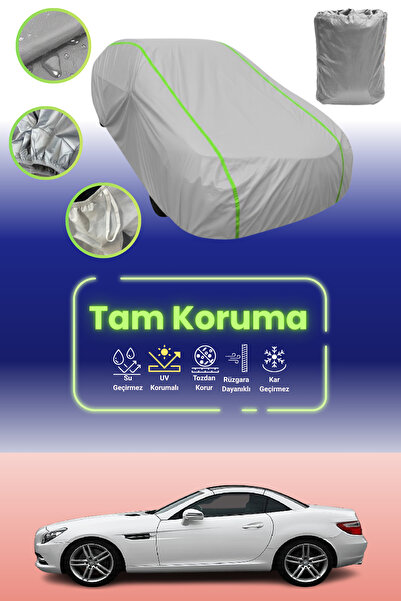 Dokaca Neo غطاء حماية للسيارة باللون الرمادي النيون قماش مجدّل مرسيدس Slk (R1...