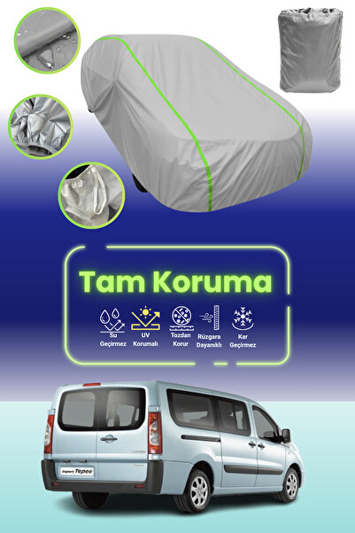 Dokaca Neo غطاء حماية للسيارة باللون الرمادي النيون قماش مجدّل Peugeot Tepee ...