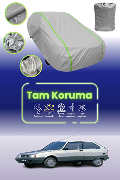 Dokaca Neo غطاء حماية للسيارة من القماش الرمادي النيون قماش مجدّل سيتروين أكس...