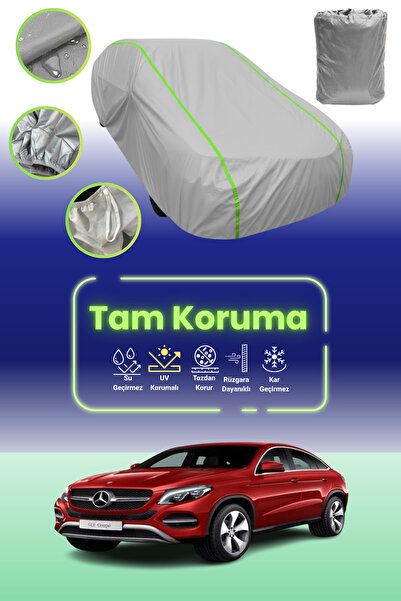 Dokaca Neo غطاء حماية للسيارة باللون الرمادي النيون قماش مجدّل مرسيدس جي إل إ...