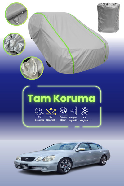 Dokaca Neo غطاء حماية للسيارة من القماش المشمع باللون الرمادي النيون قماش مجد...