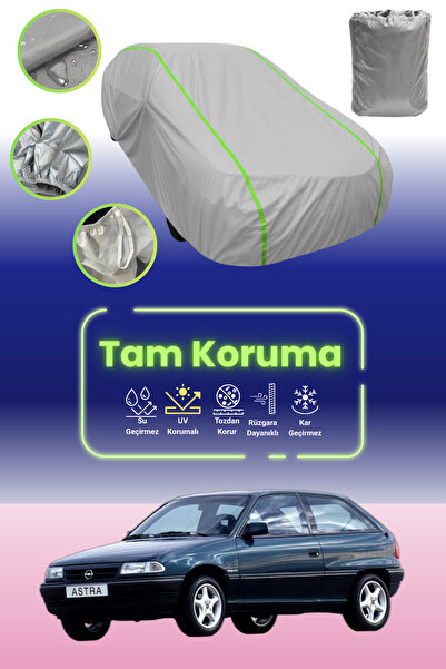 Dokaca Neo غطاء حماية للسيارة باللون الرمادي النيون قماش مجدّل أوبيل أسترا 3 ...