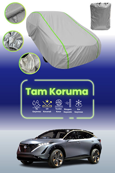 Dokaca Neo Gray Neon Corded Fabric Nissan Ariya Concept Compatible Car Cover ...