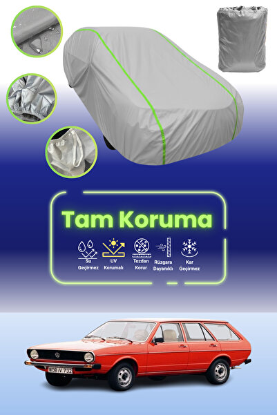 Dokaca Neo Gray Neon Corded Fabric Volkswagen Passat Variant 1974 - 1981 Comp...