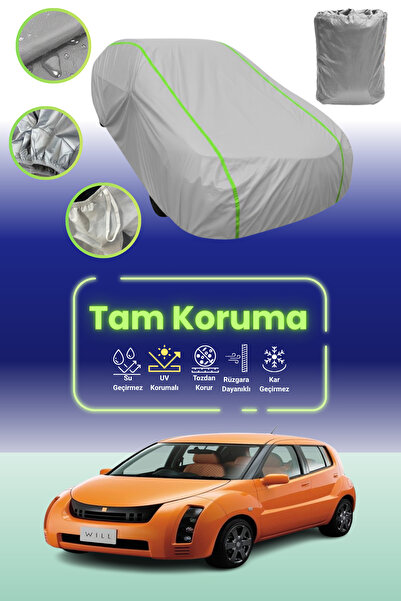 Dokaca Neo غطاء حماية للسيارة من القماش الرمادي اللامع قماش مجدّل من تويوتا و...