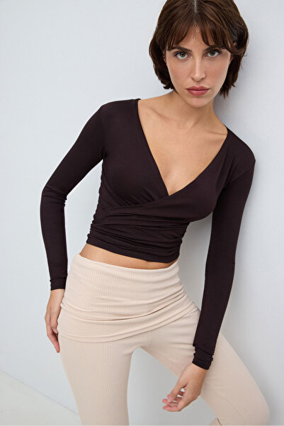 MERLİ. Double Breasted Blouse