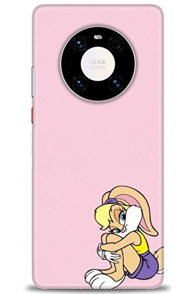 Rulet Aksesuar غطاء متوافق مع هاتف هواوي ميت 40 برو HD مطبوع - غطاء سيليكون م...