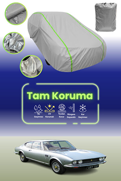 Dokaca Neo غطاء حماية للسيارة باللون الرمادي النيون قماش مجدّل فيات دينو كوبي...