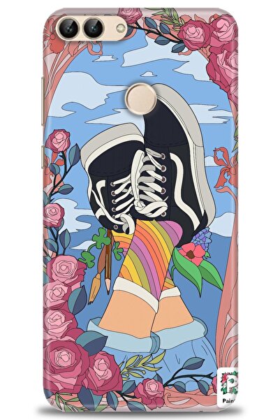 Rulet Aksesuar حافظة متوافقة مع هاتف هواوي بي سمارت + واقي شاشة من السيراميك ...