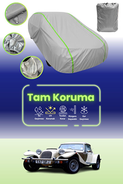 Dokaca Neo غطاء حماية للسيارة من القماش الرمادي النيون قماش مجدّل سانج يونج كالستا متوافق مع قماش السيارة