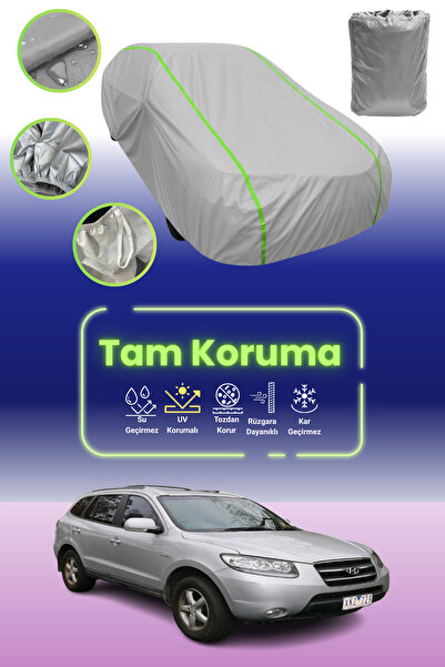 Dokaca Neo غطاء حماية للسيارة من القماش الرمادي اللامع قماش مجدّل متوافق مع س...