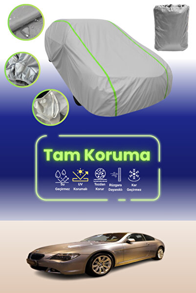 Dokaca Neo غطاء حماية للسيارة من القماش الرمادي النيون قماش مجدّل متوافق مع س...