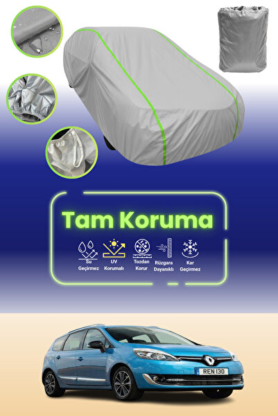 Dokaca Neo غطاء حماية للسيارة باللون الرمادي النيون قماش مجدّل متوافق مع سيار...