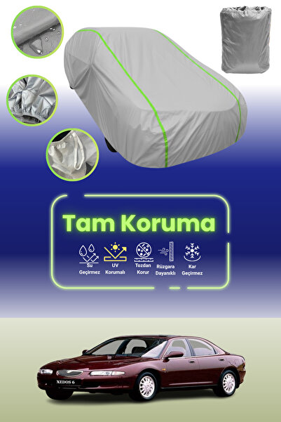 Dokaca Neo غطاء حماية للسيارة باللون الرمادي النيون قماش مجدّل مازدا إكسيدوس ...