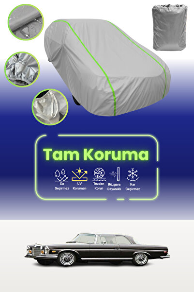 Dokaca Neo غطاء حماية للسيارة باللون الرمادي النيون قماش مجدّل مرسيدس كوبيه (...