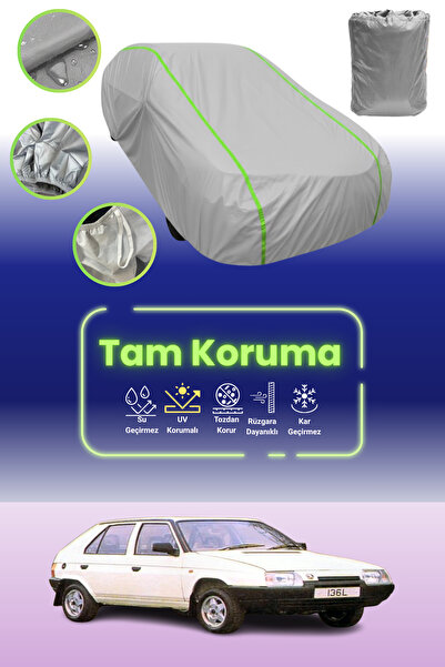 Dokaca Neo غطاء حماية للسيارة من قماش السيارة متوافق مع سيارة سكودا فافوريت ب...