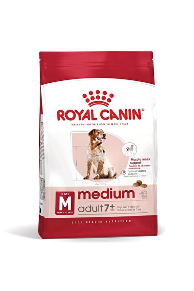 Royal Canin Medıum Adult +7 Orta Irklar(7 Yaş+) İçin Yetişkin Kuru Köpek Mama...
