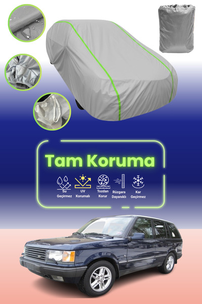 Dokaca Neo غطاء حماية للسيارة باللون الرمادي النيون قماش مجدّل لسيارة لاند رو...