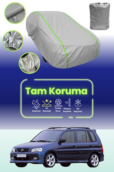 Dokaca Neo غطاء حماية للسيارة من قماش السيارة باللون الرمادي النيون قماش مجدّ...