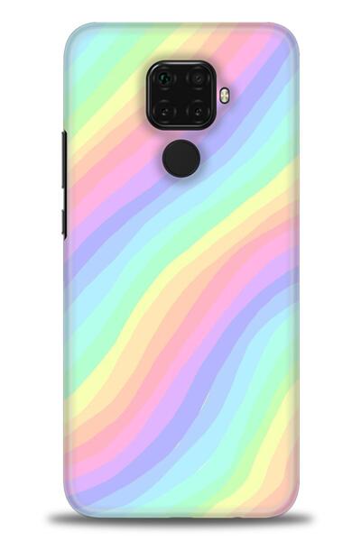 Rulet Aksesuar غطاء متوافق مع هاتف هواوي ميت 30 لايت HD مطبوع - غطاء سيليكون ...