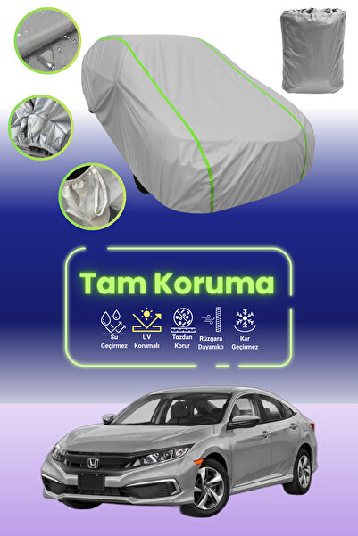 Dokaca Neo غطاء حماية للسيارة من قماش السيارة باللون الرمادي النيون قماش مجدّ...