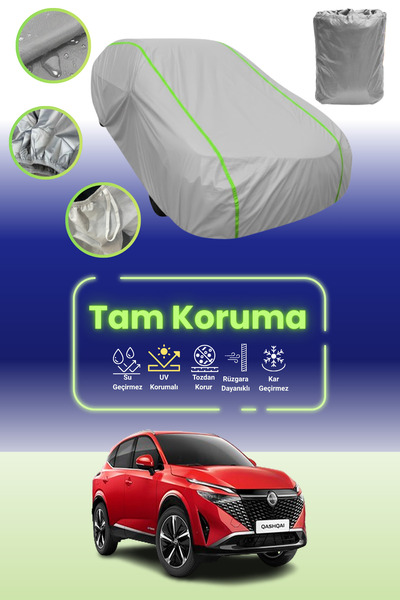 Dokaca Neo Gri Neon Fitilli Nissan Qashqai Uyumlu Oto Branda Araba Brandası K...
