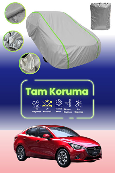 Dokaca Neo غطاء حماية للسيارة من قماش السيارة باللون الرمادي النيون قماش مجدّ...