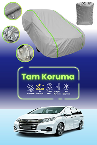 Dokaca Neo غطاء حماية للسيارة باللون الرمادي النيون قماش مجدّل هوندا أوديسي 2...