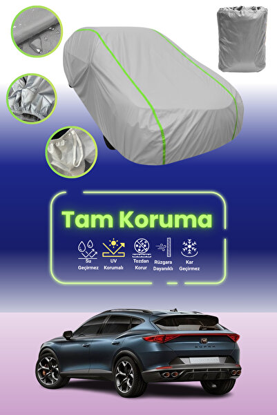 Dokaca Neo Gray Neon Corded Fabric Cupra Formentor Concept Compatible Car Cov...