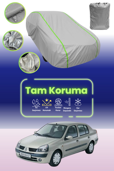 Dokaca Neo غطاء حماية للسيارة من القماش الرمادي النيون قماش مجدّل متوافق مع س...