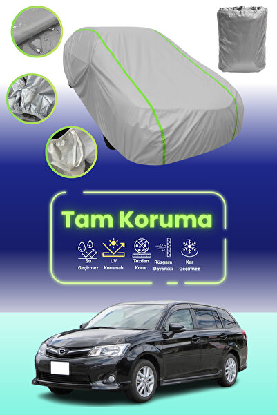 Dokaca Neo غطاء حماية للسيارة من القماش الرمادي النيون قماش مجدّل متوافق مع ت...