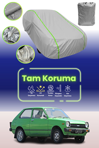 Dokaca Neo غطاء حماية للسيارة من القماش الرمادي اللامع قماش مجدّل تويوتا ستار...