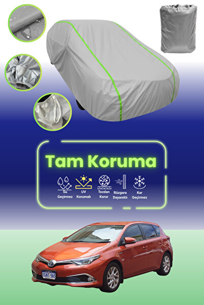 Dokaca Neo غطاء حماية للسيارة من القماش الرمادي اللامع قماش مجدّل متوافق مع ت...