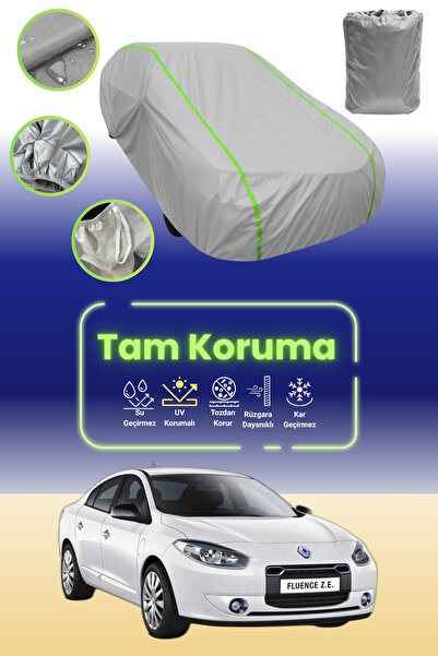 Dokaca Neo غطاء حماية للسيارة من القماش الرمادي النيون قماش مجدّل متوافق مع س...