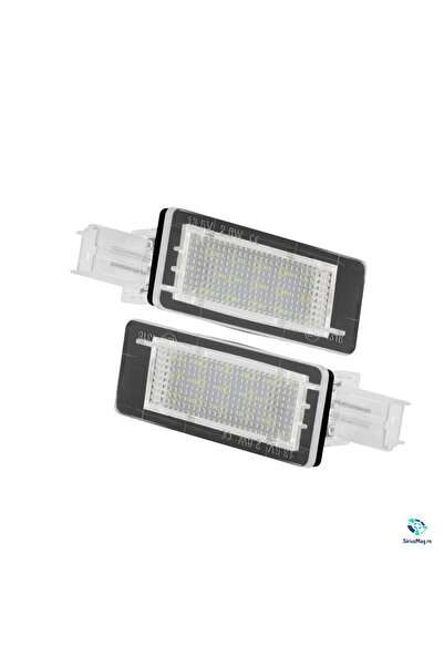Renault Set 2 Lampi Iluminare numar LED pentru Dacia & Laguna