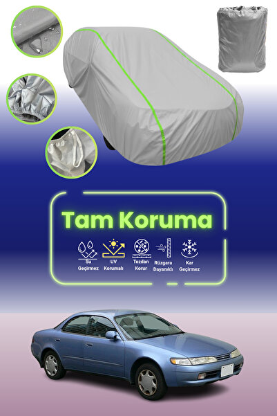 Dokaca Neo غطاء حماية للسيارة من قماش السيارة باللون الرمادي النيون قماش مجدّل تويوتا سبرينتر مارينو المتوافق مع السيارة