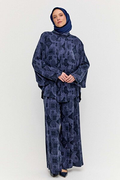 Setrms Yarasa Kol Desenli İkili Takım