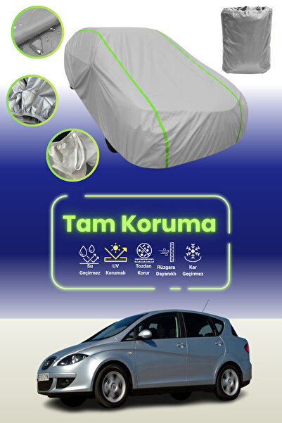 Dokaca Neo غطاء حماية للسيارة من القماش الرمادي النيون لسيارة توليدو قماش مجد...