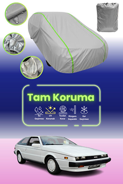 Dokaca Neo غطاء حماية للسيارة من القماش الرمادي النيون قماش مجدّل متوافق مع إ...