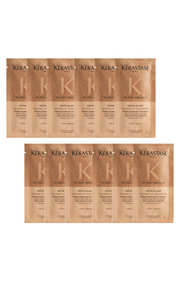 Kerastase كريم العناية بالشعر المضاد للتجعد جلوس أبسولو هيدرا-جليز 12 × 10 مل